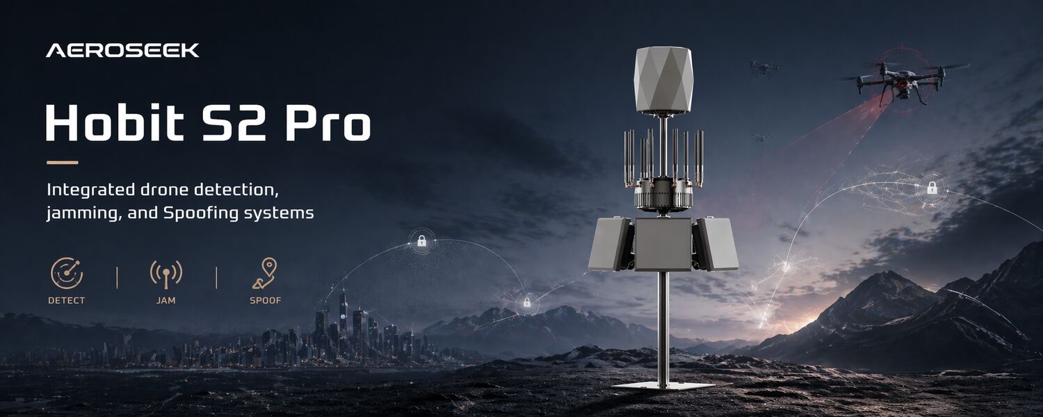 ALL-IN-ONE COMPACT ANTI-DRONE SOLUTION | 100MHZ~10GHZ COVERAGE, UP TO 10KM RANGE, INTEGRATED DETECTOR, RF SPOOFER & SIGNAL JAMMER