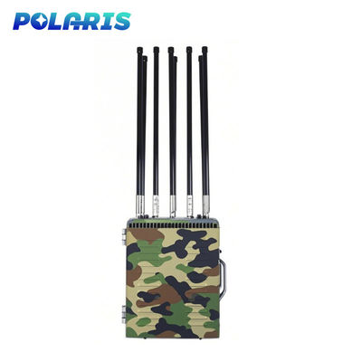 High Power Fixed Drone Jammer Multi Band Drone Jamming Device Customizable