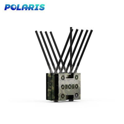 9 Bands Fixed Drone Jammer Automatic Jamming With Frequency Detector