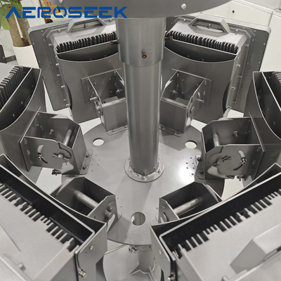 Fixed Drone Jammer 136kg 70MHz-6GHz 2km Range 99.99% Detection