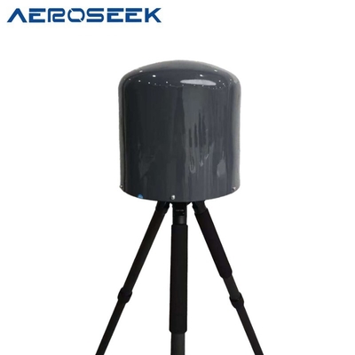 Rilevatore UAV 70MHz-6GHz con portata di 10 km e rilevamento a 360°