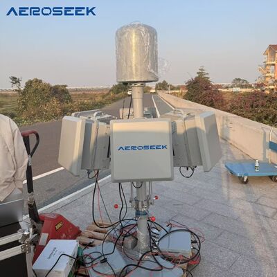 2000W High-Power 5km Six Sector Uav Drone Directional Jammer With Dji Drone Located And 300-6200MHz Drone Detection