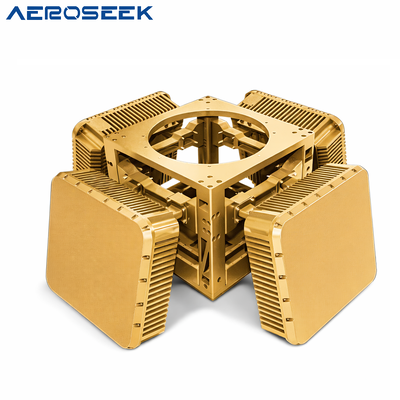 10km X-Band 3D Phased Array Matrix Anti-Drone Detection Radar 0.01 M² RCS Detection Threshold AESA 360° Coverage