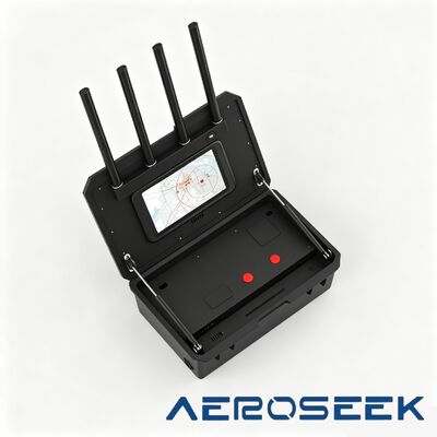4 Antennas Portable Anti-Drone Detector Suitable for Multiple Scenarios Drone Surveillance