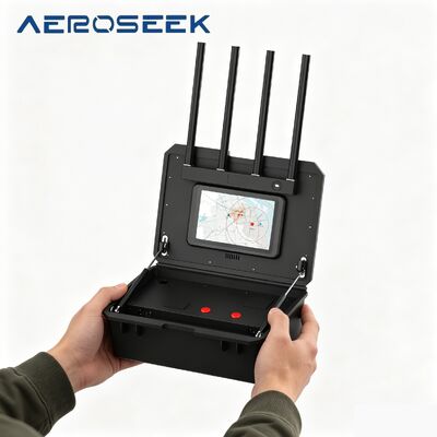4 Antennas Portable Anti-Drone Detector Suitable for Multiple Scenarios Drone Surveillance