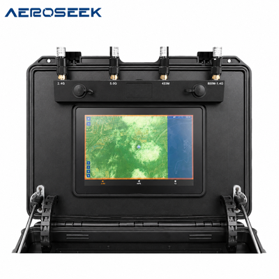 3km Uav Detection and Identification Device 100MHz-8GHz Drone Detector with Audible and Vibration Alerts
