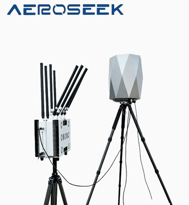 Long Range Offline Integrated Anti Drone Detector and Jammer Kit for Patrol and Security