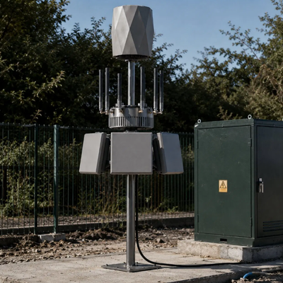 10km Detection Range Drone Detector with 100MHz-10GHz Frequency Band and 400+ Drone Model Database