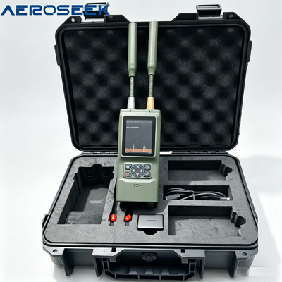 3km Uav Detection and Identification Device 100MHz-8GHz Drone Detector with Audible and Vibration Alerts