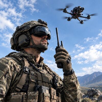 300MHz To 13.4GHz Portable RF Anti Drone Detector 5km Detection Range For Digital FPV Detection And Identification HDZero OpenIPC H264 H265 Digital Modulation