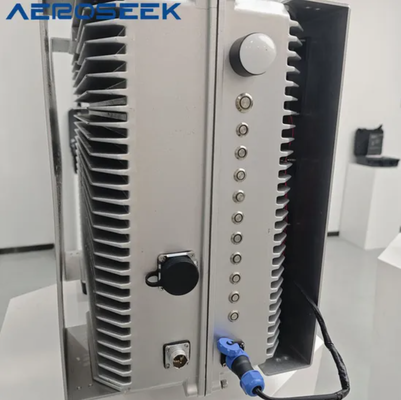 Enhanced Uav Detection High Power 6 Band 300W Anti Drone Jammer with Fpv Alert 3km Range 24 7 Automatic RF Interference Airspace Drone Jamming System